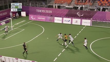 Highlights: Brazil 1 x 0 Argentina in the Futsal Final - Paralympic Games Tokyo