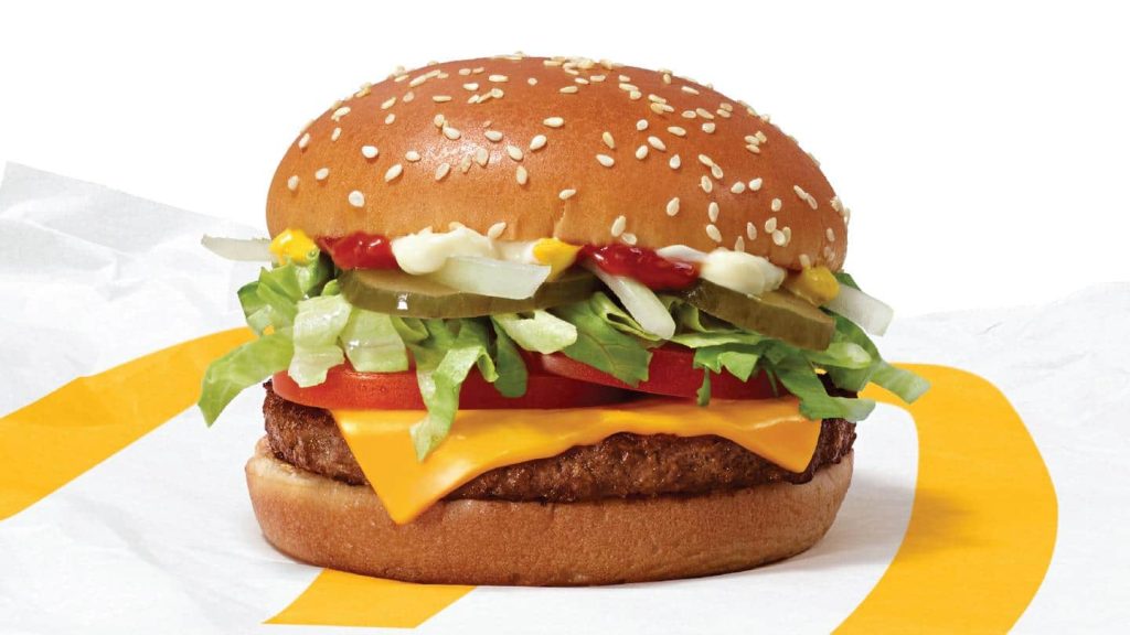 McDonald’s begins to test its own vegetable meat in the United States
