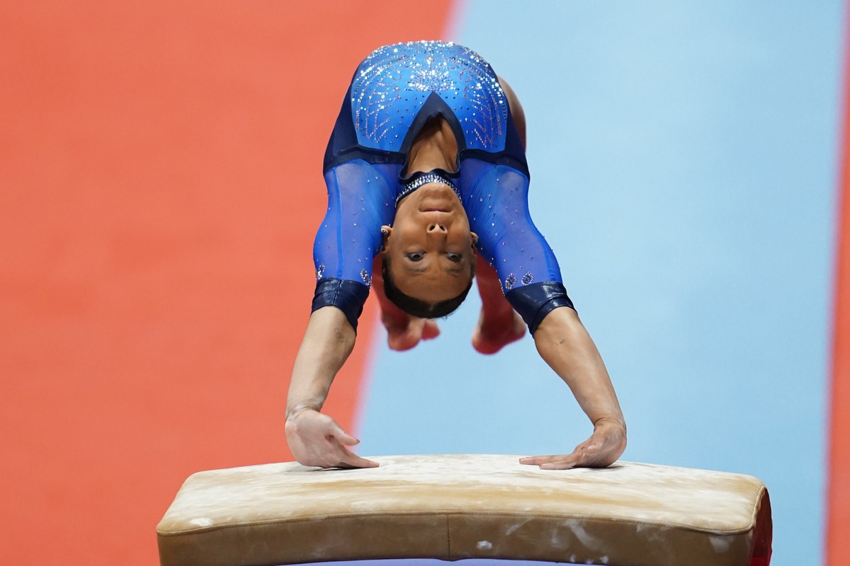 Rebecca Andrade Floor Routine 2024 Silva Dulcinea