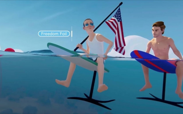 Mark Zuckerberg's avatar in the Metaverse;  Facebook introduced the Virtual Universe Project at an event in October