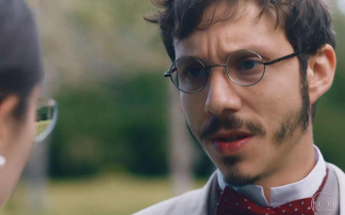 Actor João Pedro Zappa as Nélio in a scene from Nos Tempos do Imperador