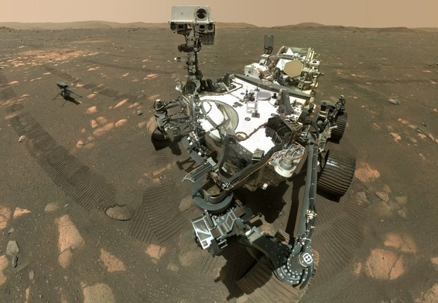 Perseverance, rover, drone, Mars, red planet, NASA, robot, space, ingenuity (Photo: NASA/JPL-Caltech/MSSS)