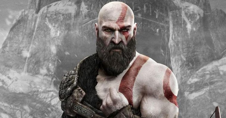 Fan art imagines what an old version of Kratos would look like
