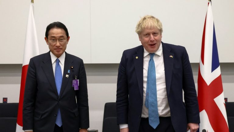 The UK and Japan finalized the security agreement during Kishida's visit to London