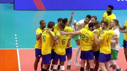 Best moments: Brazil 3 x 1 Slovenia, Men's Volleyball Nations League