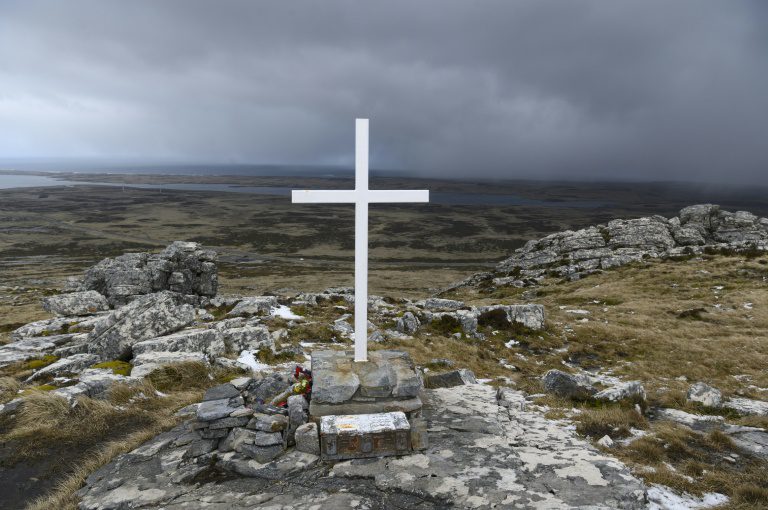 The UK marks the 40th anniversary of Argentina's surrender in the Falkland Islands